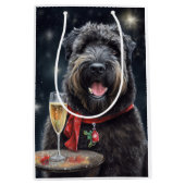 Bouvier des Flandres Nieuwjaar Medium Cadeauzakje (Voorkant)