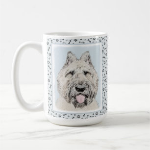 Bouvier des Flandres Painting - Original Dog Art Koffiemok