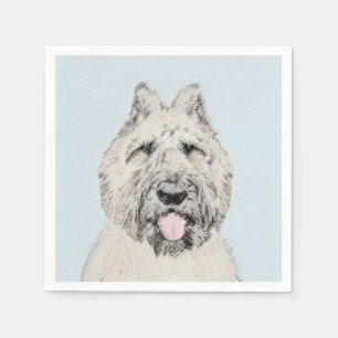 Bouvier des Flandres Painting - Original Dog Art Servet