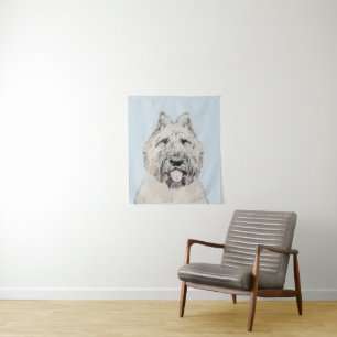 Bouvier des Flandres Painting - Original Dog Art Wandkleed