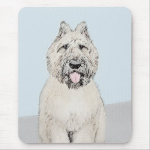 Bouvier des Flandres Painting - Originele Dog Art Muismat
