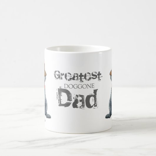 Bouvier des Flandres Papa Café Mug (Centre)