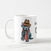 Bouvier des Flandres Papa Café Mug (Gauche)