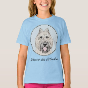 Bouvier des Flandres Schilderij - Originele Honden T-shirt
