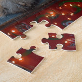 Bouviers des Flandres Hondenroller Onderzetter Ker Legpuzzel (Zijkant)