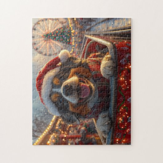 Bouviers des Flandres Hondenroller Onderzetter Ker Legpuzzel (Verticaal)