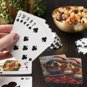 Bouviers des Flandres Hondenroller Onderzetter Ker Pokerkaarten (Insitu)