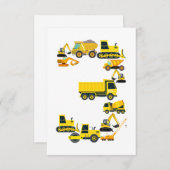 Bouw 3 jaar oud Kind 3e verjaardag (Voorkant / Achterkant)