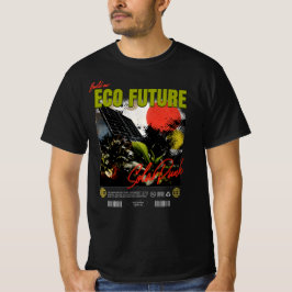Bouw aan onze eco-toekomst – SolarPunk Streetwear  T-shirt