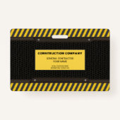 Bouw Badge (Voorkant)