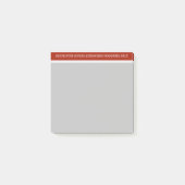 Bouw Beperkte Toegang Plaknotitieblok Post-it® Notes (Voorkant)