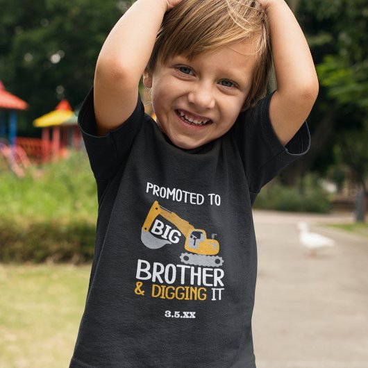 Bouw Big Brother Digging het v2 Kind verwerken Kinder Shirts
