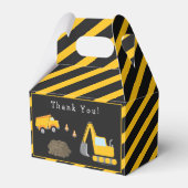 Bouw Birthday Party Hartelijk dank Bedankdoosjes (Voorkant Zijde)