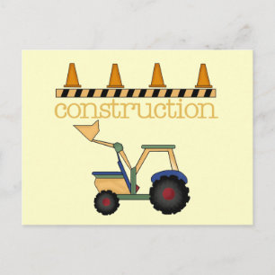 Bouw Bucket Loader t-shirts en geschenken Briefkaart