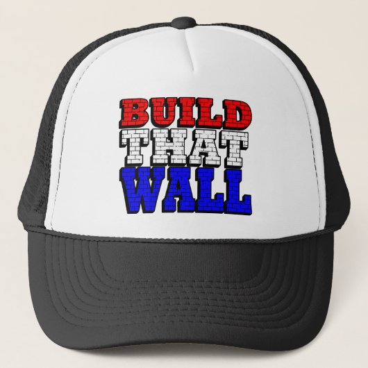 BOUW DAT WAL TRUCKER PET (Voorkant)