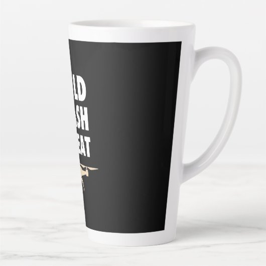 Bouw de Crash Repat Drone Latte Mok (Rechts)