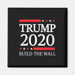 Bouw De Muur Stem Trump Campagne Magneet