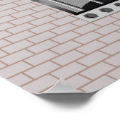 Bouw deze wand/anti-trump, poster (Hoek)