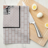 Bouw deze wand/anti-trump, theedoek (Quarter Fold)