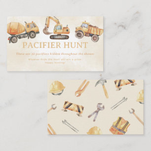 Bouw Fopspeen Hunt Game Informatiekaartje