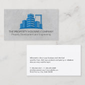 Bouw gebouwen visitekaartje (Voorkant / Achterkant)