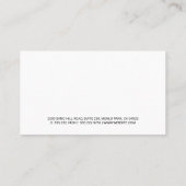 Bouw | Handgereedschap | Staal Visitekaartje (Achterkant)