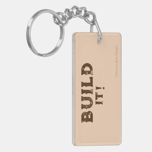 BOUW HET! Sleutelhanger (Voorkant Links)