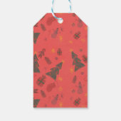 Bouw inpakpapier cadeaulabel (Achterkant)