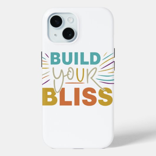 Bouw je geluk Case-Mate iPhone case (Achterkant)
