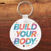 "Bouw je lichaam": Sleutelhanger (Voorkant)
