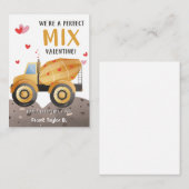 Bouw Klaslokaal Valentijnsdag Kaart Notitiekaartje (Voorkant / Achterkant)