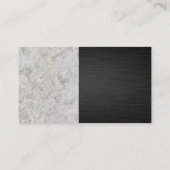 Bouw Logo | aannemer met blauwe kraag Afsprakenkaartje (Achterkant)