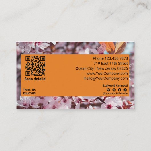 Bouw merkloyaliteit op, dank u! seizoensgebonden l kortingskaartje (Achterkant)