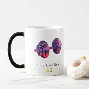 Bouw Motivatie Dumbbell Koffiemok – Magische Mok