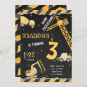 Bouw op de dag van de uitnodiging (Voorkant / Achterkant)