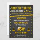 Bouw op zaterdag kaart (Voorkant / Achterkant)