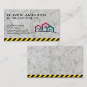 Bouw | Stadswoningen Visitekaartje (Voorkant / Achterkant)