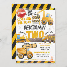 Bouw, stortplaatsvrachtwagen 2e verjaardag