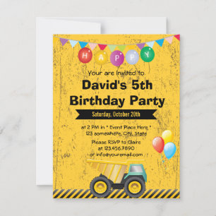 Bouw Tulpbuis van de Birthday Party Kaart