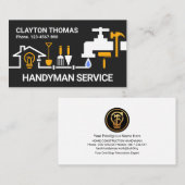 Bouw van constructietools voor krachtophangs visitekaartje (Voorkant / Achterkant)