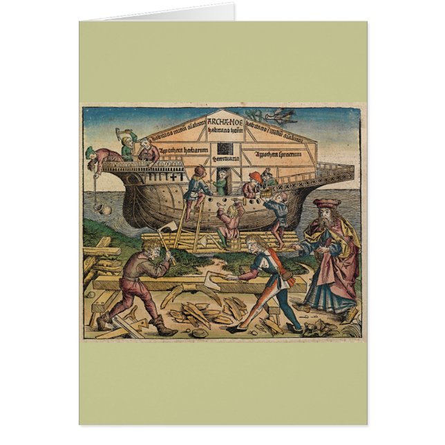 Bouw van de ark (Voorkant)