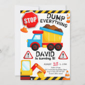 Bouw van de Birthday Boy Dump Alles Kaart (Voorkant)