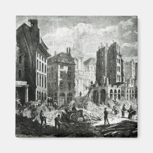 Bouw van de Boulevard de Sebastopol Magneet
