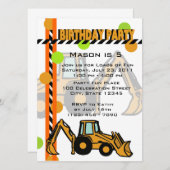 Bouw van de dag kaart (Voorkant / Achterkant)