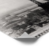 Bouw van de Eiffeltoren Poster (Hoek)