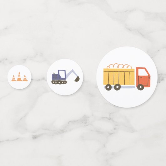 Bouw van de vogeldag confetti (Voorkanten)