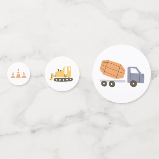 Bouw van de vogeldag confetti (Achterkanten)