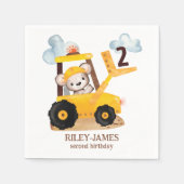 Bouw van de vogeldag servet (Voorkant)