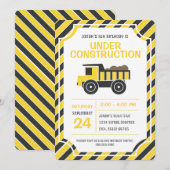 Bouw van een 'Birthday Party'-troep Kaart (Voorkant / Achterkant)