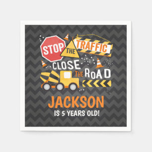 Bouw van een feest van de nkin-pompoen servet